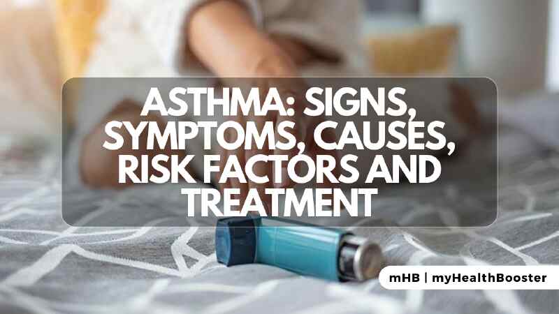 Asthma Signs, Symptoms, Causes, Risk Factors and Treatment